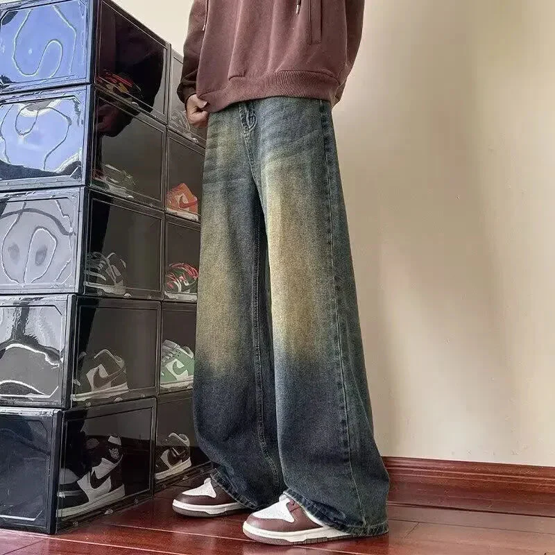 Tom | Lässiger Stil mit Weitem Bein Baggy Jeans - Image 5