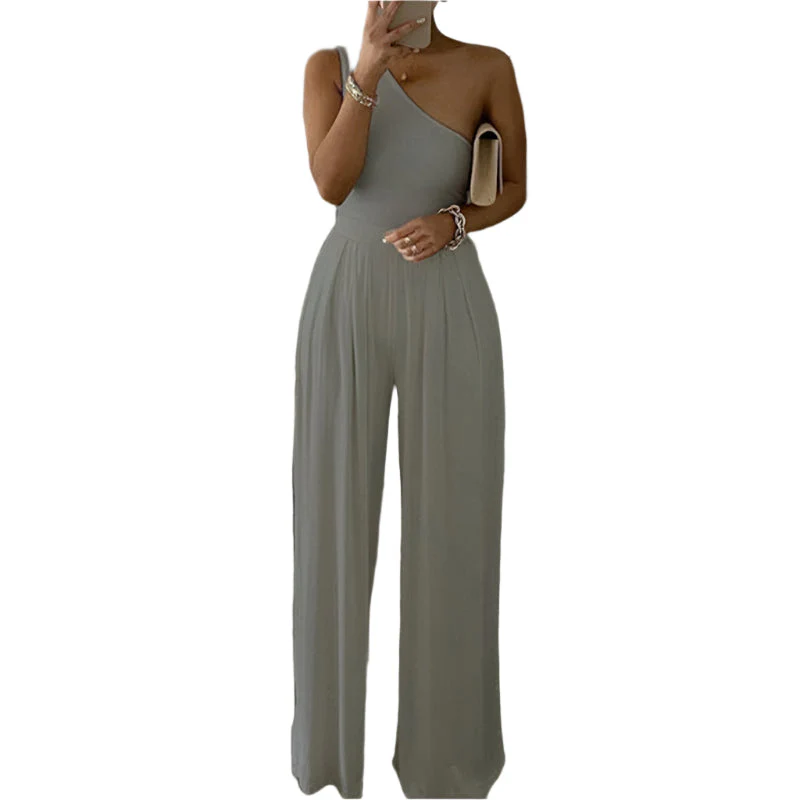Tori - Eleganter Ein-Schulter-Jumpsuit - Image 3