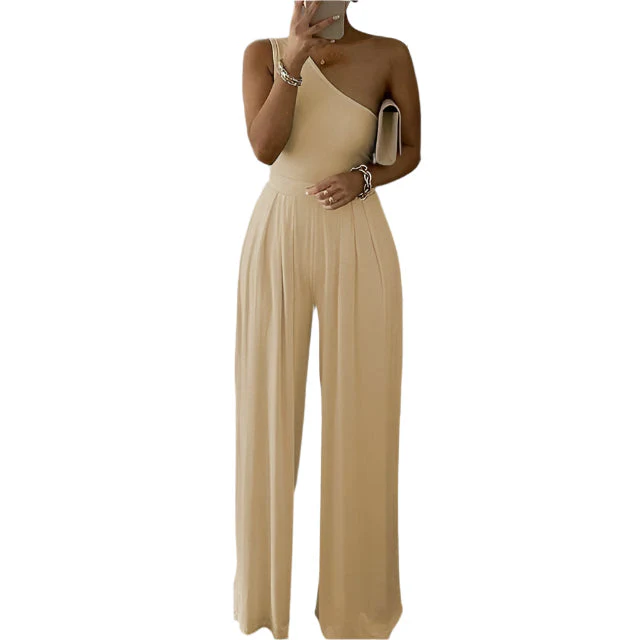 Tori - Eleganter Ein-Schulter-Jumpsuit - Image 4