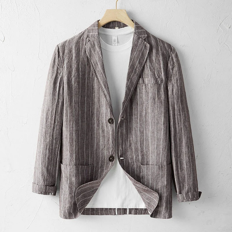Toskana Premium Leinen Blazer - Image 5