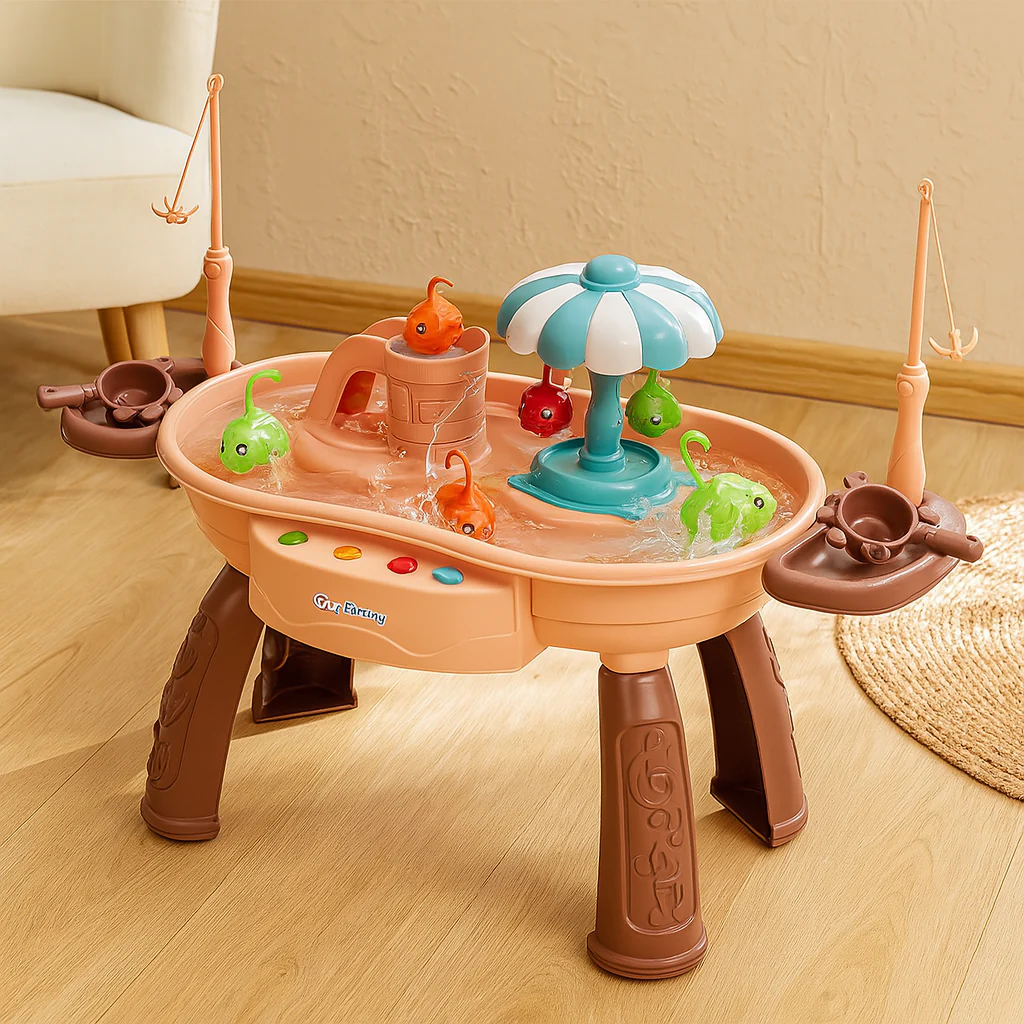 Tots’n’Trout - Multifunktionale Fischspielplattform für Kinder Montessori-Spielzeug