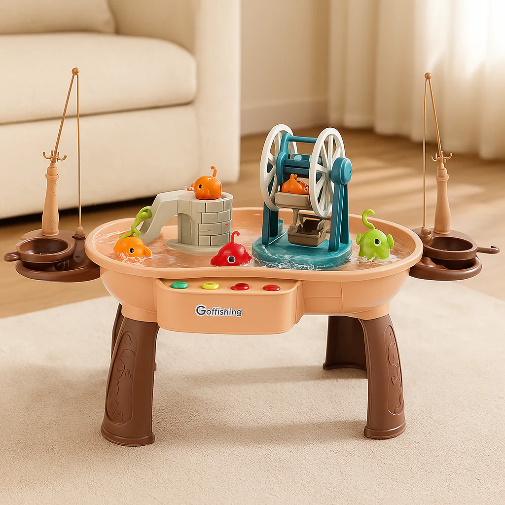 Tots’n’Trout - Multifunktionale Fischspielplattform für Kinder Montessori-Spielzeug - Image 10