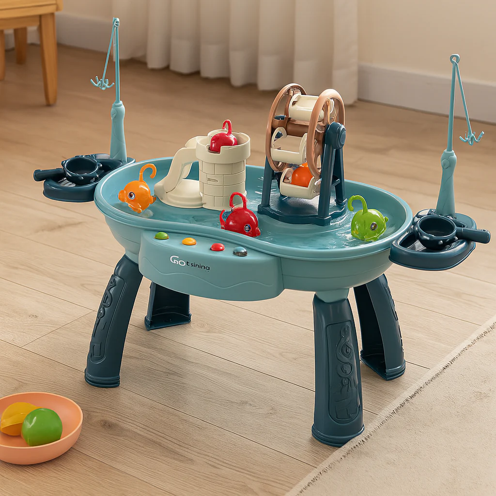Tots’n’Trout - Multifunktionale Fischspielplattform für Kinder Montessori-Spielzeug - Image 11