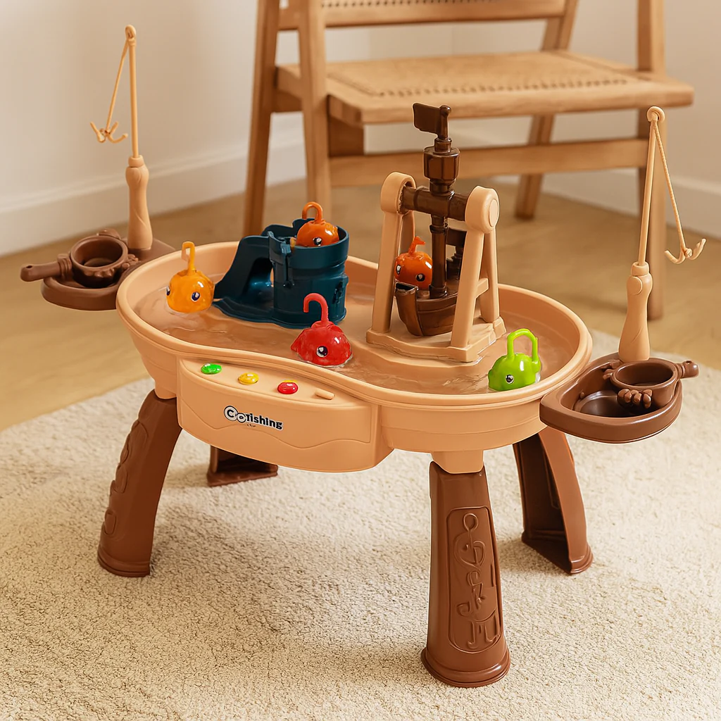 Tots’n’Trout - Multifunktionale Fischspielplattform für Kinder Montessori-Spielzeug - Image 2