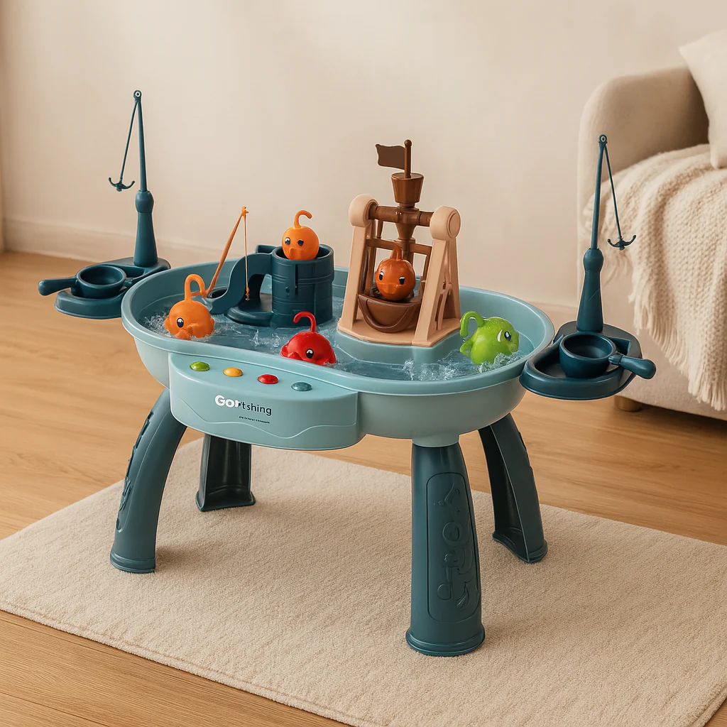 Tots’n’Trout - Multifunktionale Fischspielplattform für Kinder Montessori-Spielzeug - Image 3