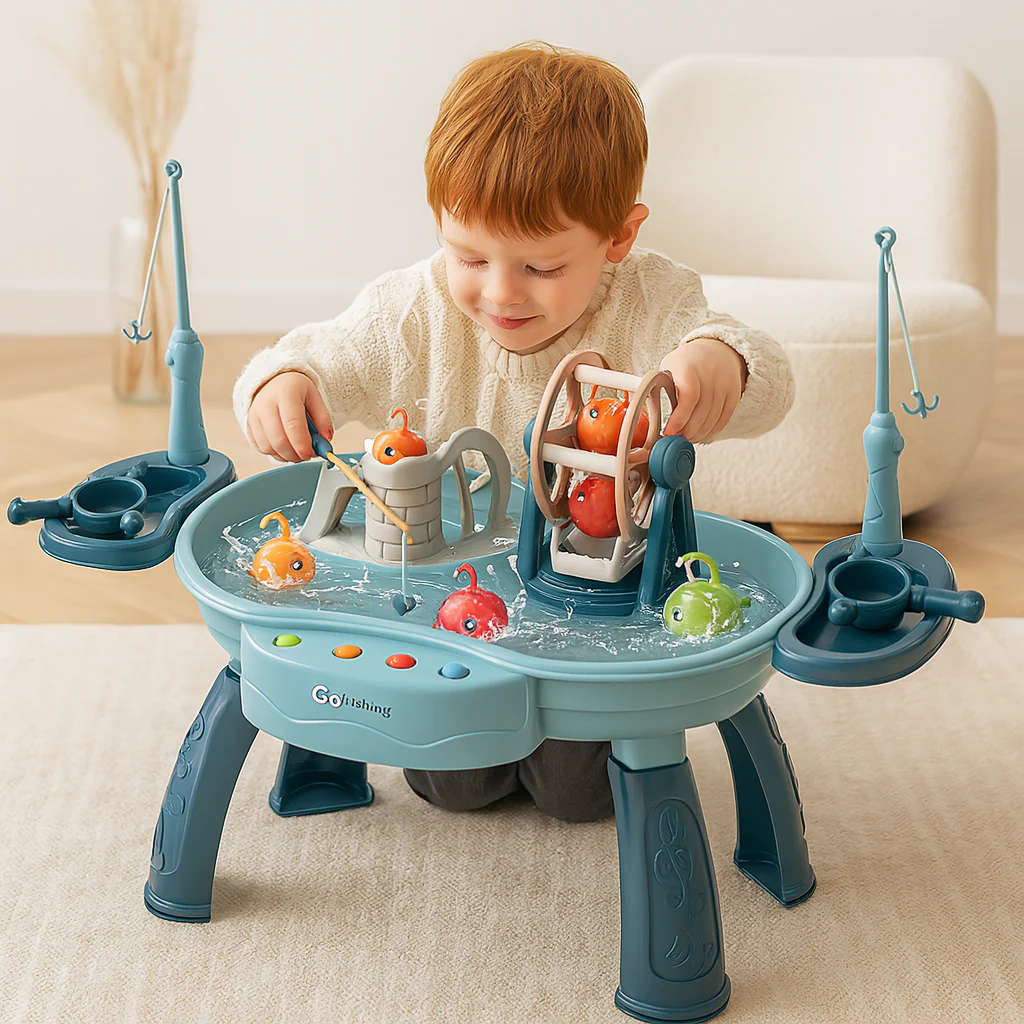 Tots’n’Trout - Multifunktionale Fischspielplattform für Kinder Montessori-Spielzeug - Image 4
