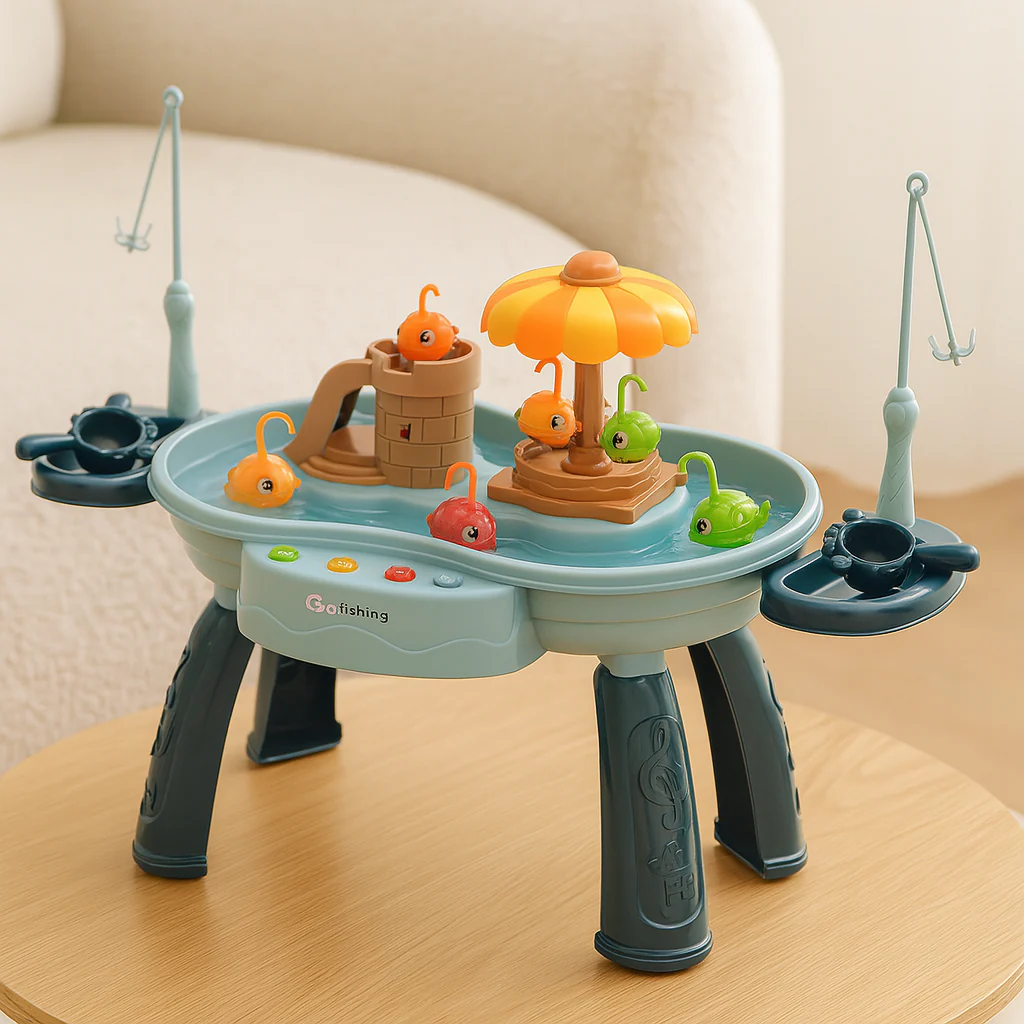 Tots’n’Trout - Multifunktionale Fischspielplattform für Kinder Montessori-Spielzeug - Image 9