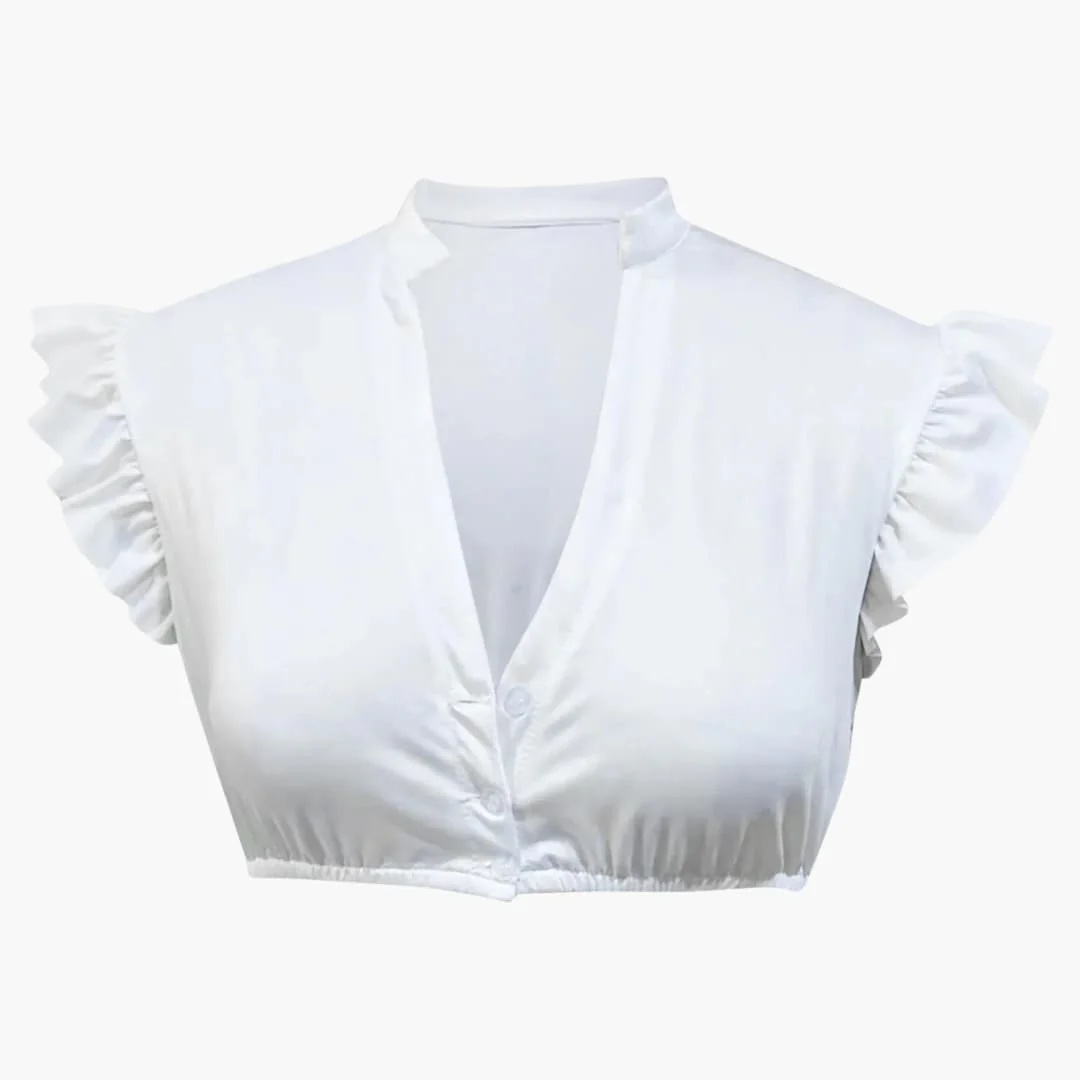 Traditionelle Dirndl bluse für Damen - Oktoberfest 2025
