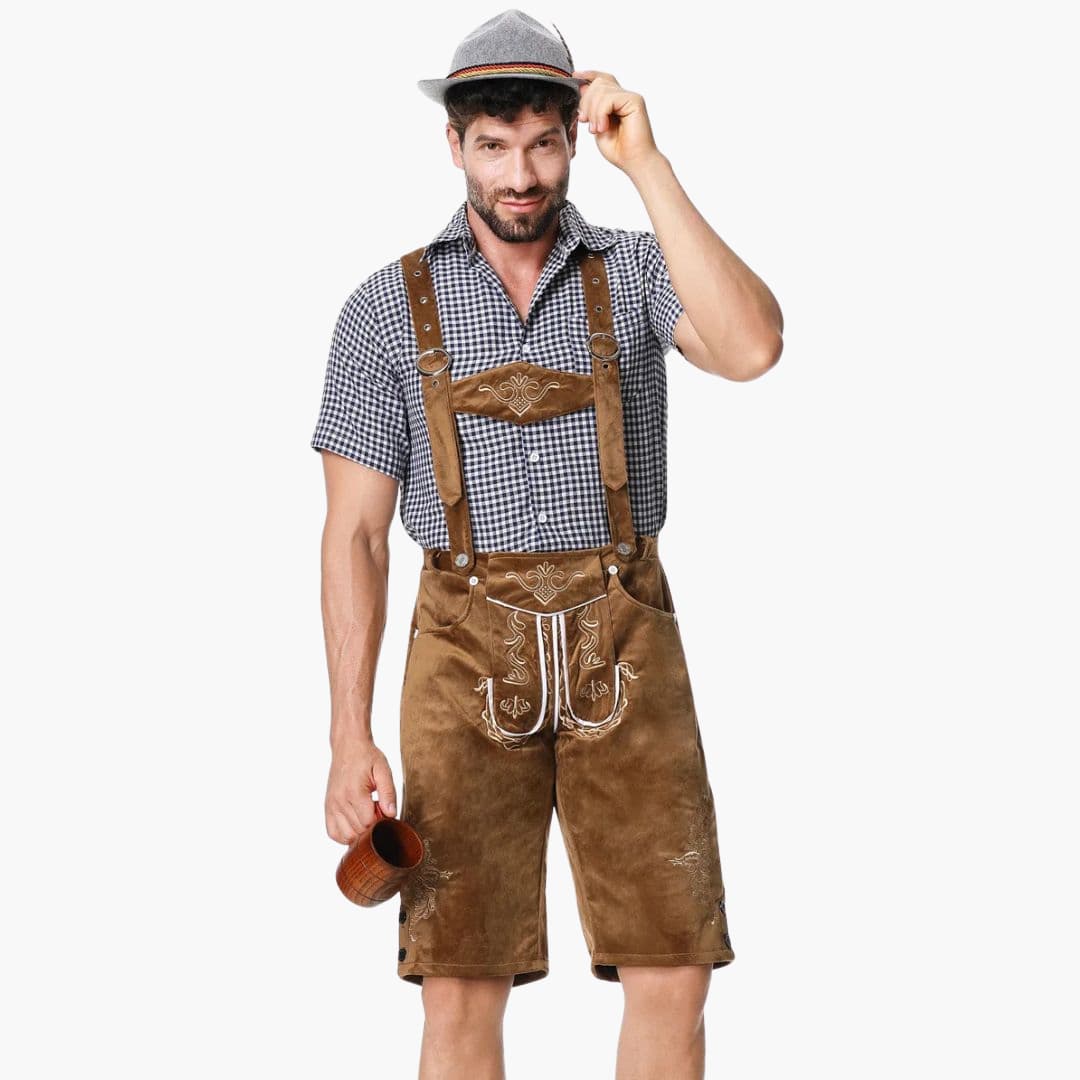 Traditionelle Lederhosen für Herren - Oktoberfest 2025 - Image 5