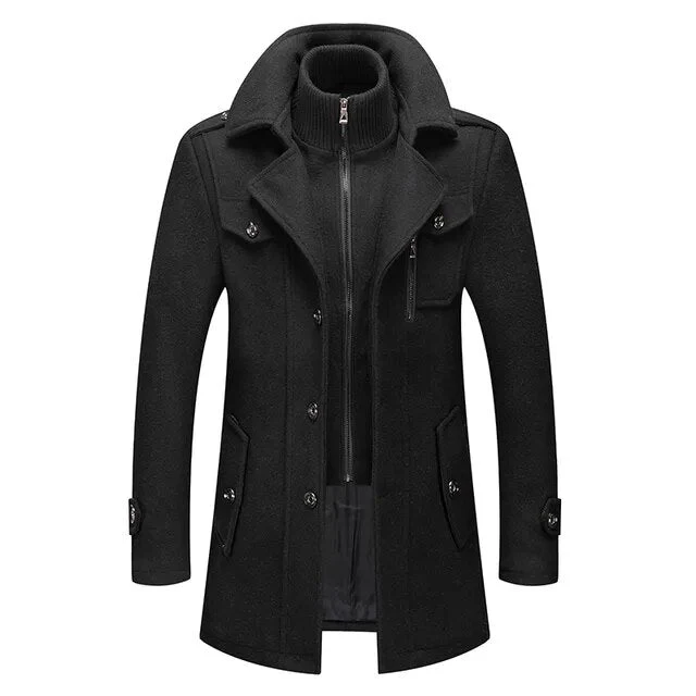 Trenchcoat aus Kaschmir für Männer - Image 3