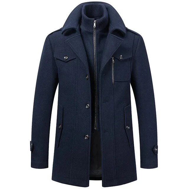 Trenchcoat aus Kaschmir für Männer - Image 4