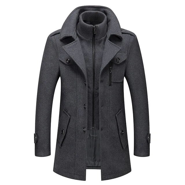 Trenchcoat aus Kaschmir für Männer - Image 6