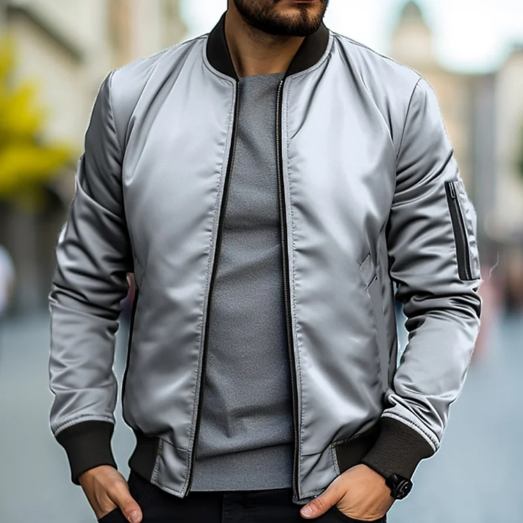 Trendige Bomberjacke für Herren - Image 3