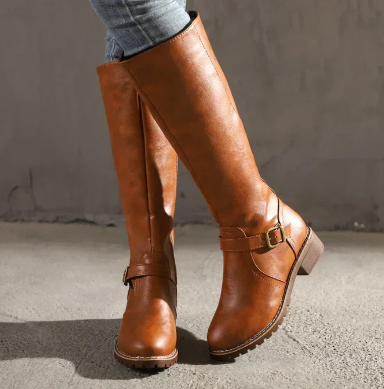 Trendige Damenstiefel mit Gelsohle – Stiefel für Alltag und Freizeit - Image 6