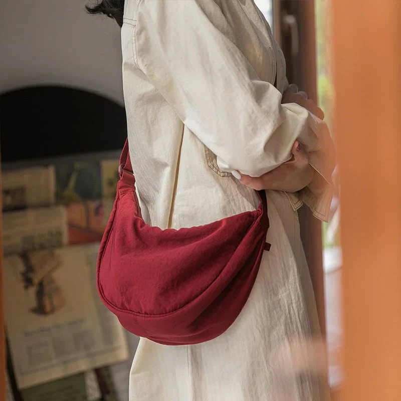 Trendige Halbmond-Crossbody-Tasche für Damen | Moderner - Image 2