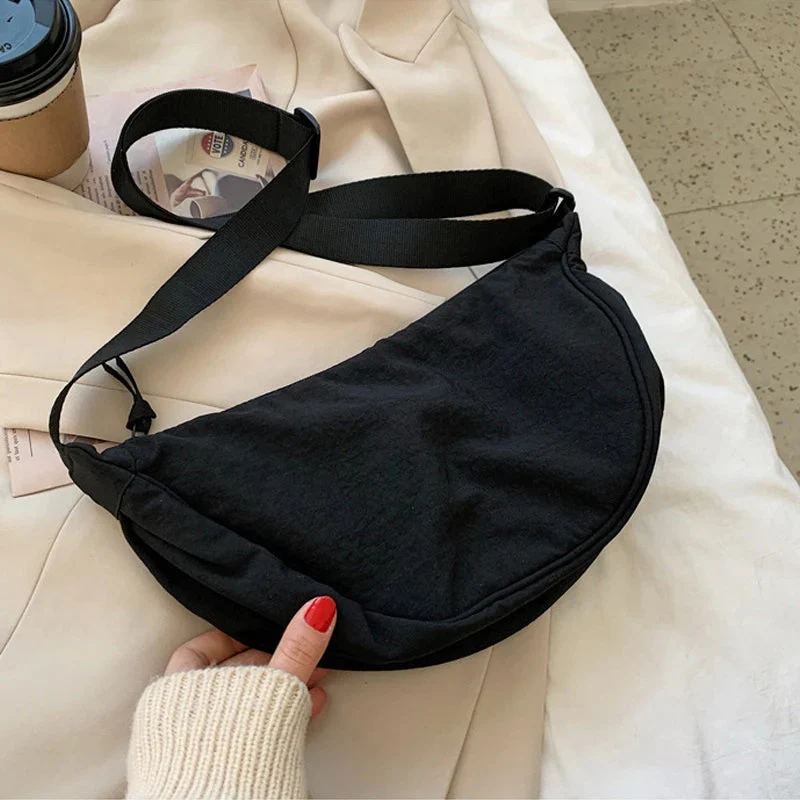 Trendige Halbmond-Crossbody-Tasche für Damen | Moderner - Image 6