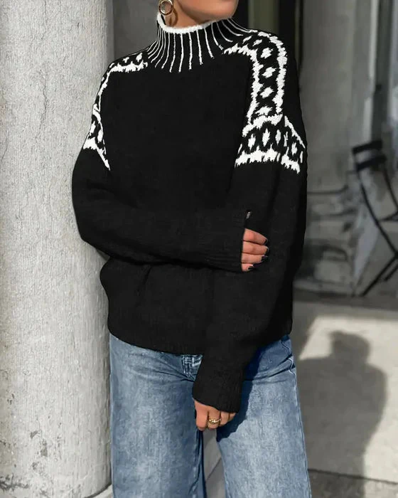 Tressia – Rollkragen Pullover Aus Strick - Image 3