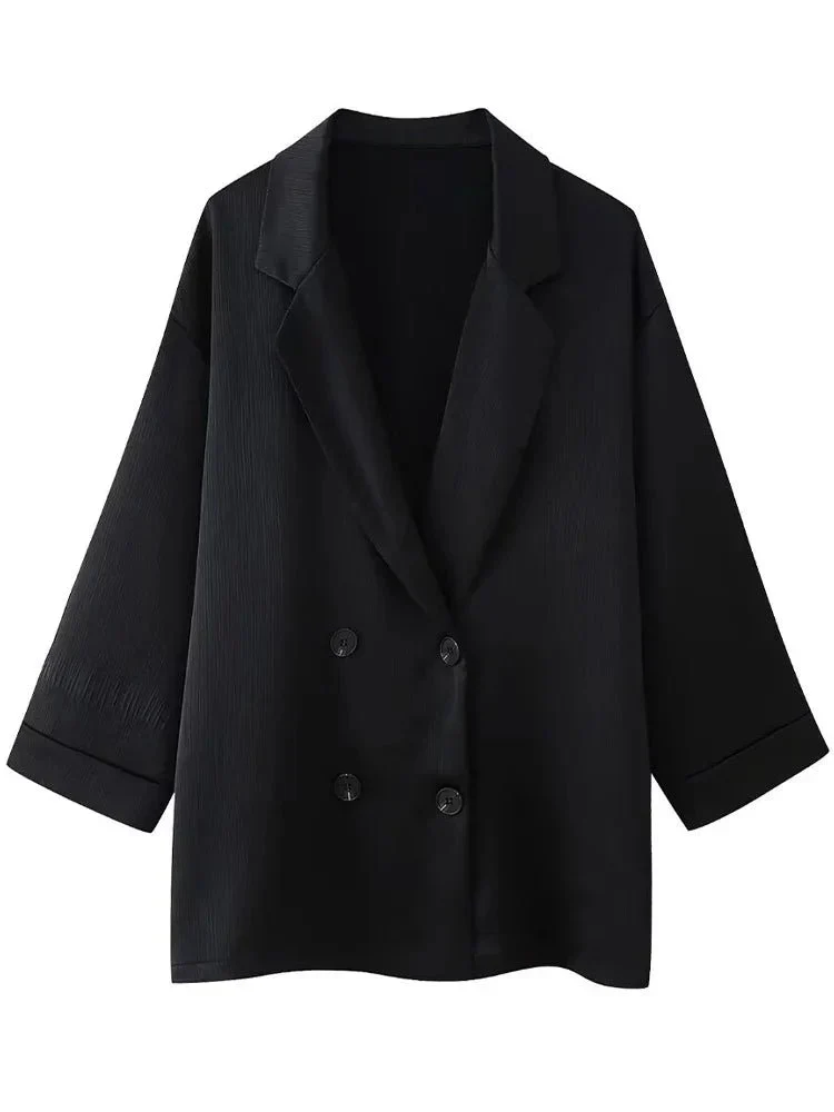 Trixia Lose Blazer und Hosen-Set - Image 8