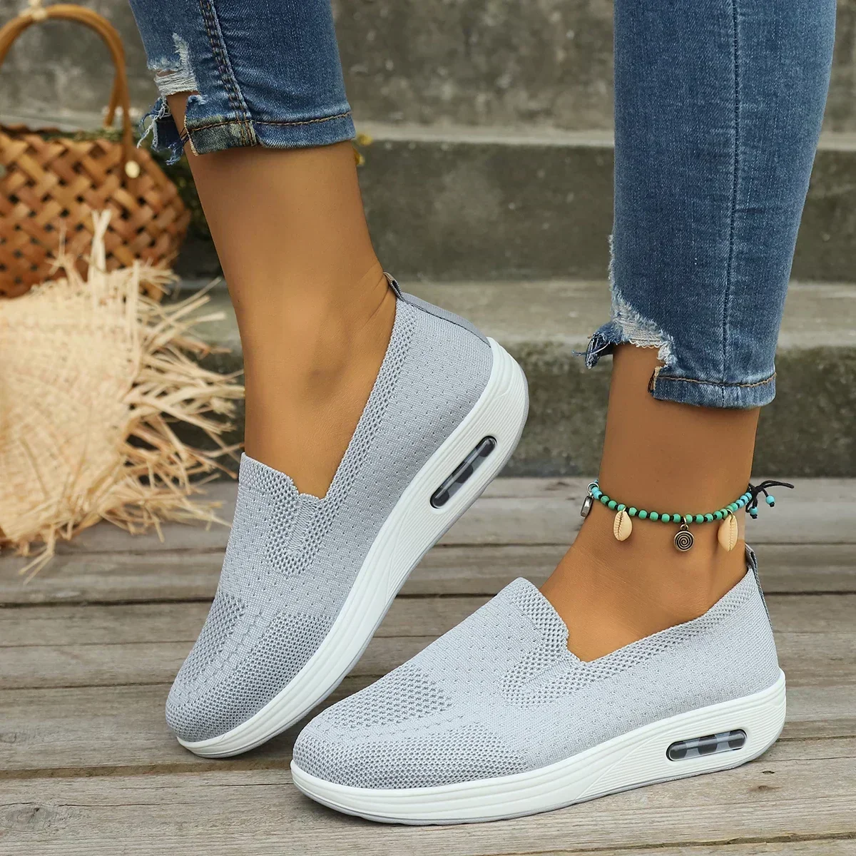 Trixie™ Plateau-Sneaker aus Mesh - Image 8