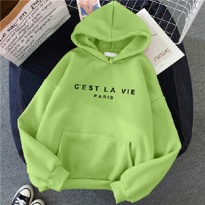 Übergroße bedruckte Kapuzenpullover - Image 3