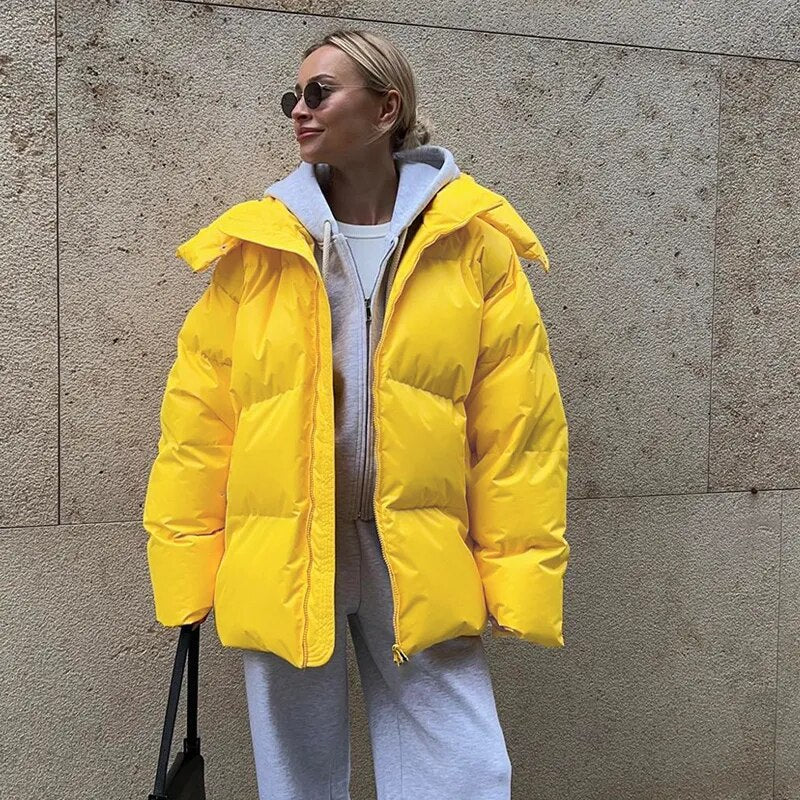Übergröße PufferJacke mit Kapuze - Image 8