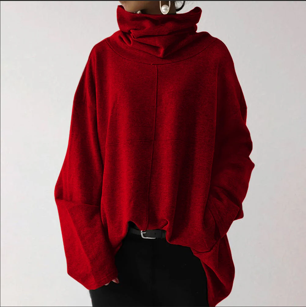 Übergroße Pullover mit Rollkragen - Image 4