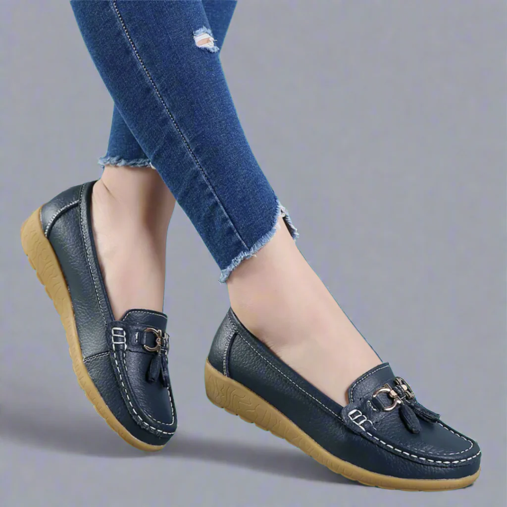 Ulfrida | Orthopädische Leder Mokassins Komfort und Stil - Image 7