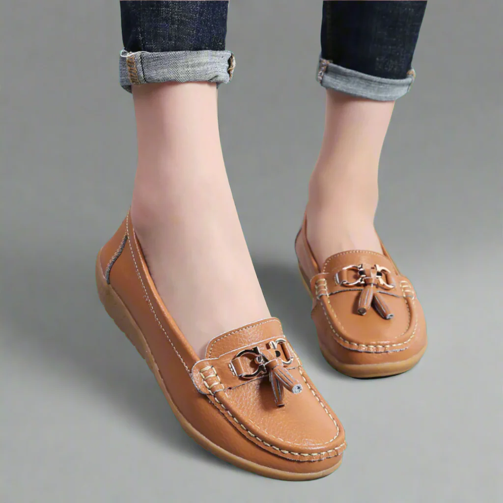 Ulfrida | Orthopädische Leder Mokassins Komfort und Stil - Image 8