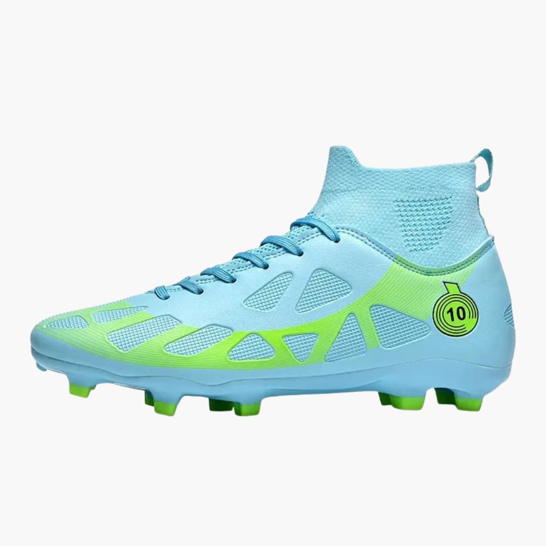 Unisex Fußballschuhe mit Stollen Sohle und Strick Kragen - Image 2