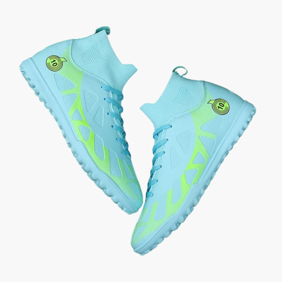 Unisex Fußballschuhe mit Stollen Sohle und Strick Kragen - Image 3