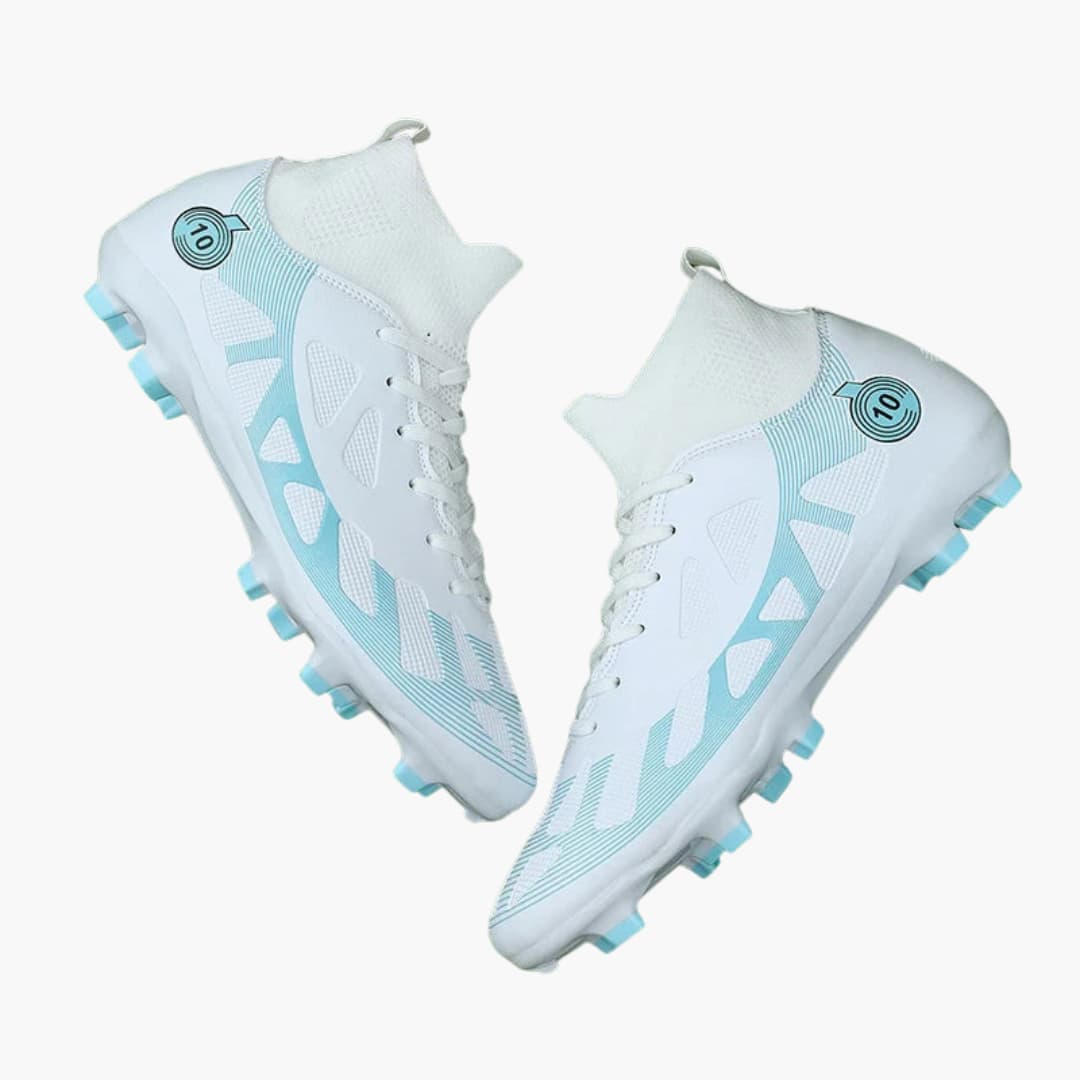 Unisex Fußballschuhe mit Stollen Sohle und Strick Kragen - Image 5