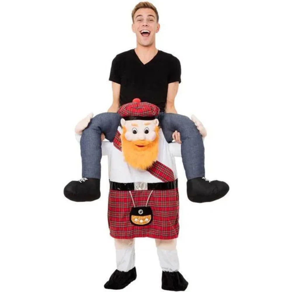 Unisex Halloween Aufsitz-Kostüm | Illusionsdesign & Einteiler - Image 8