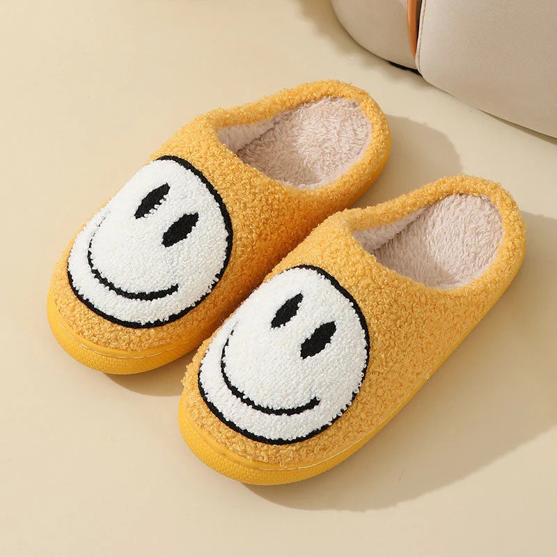 Unisex Lächeln-Muster Pantoffel | Warm und Weich - Image 5