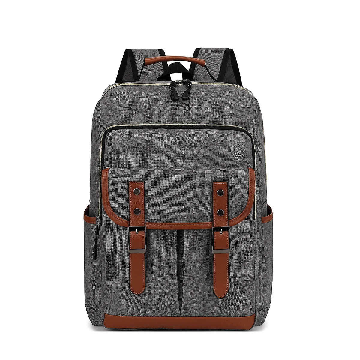 Unisex Vintage Groß Wasserdicht Rucksack | Canvas - Image 13