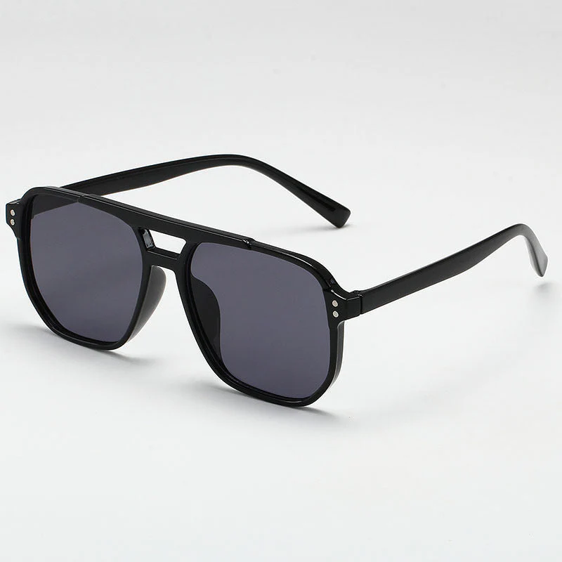 Unisex Vintage Sonnenbrille | Quadratisches Design