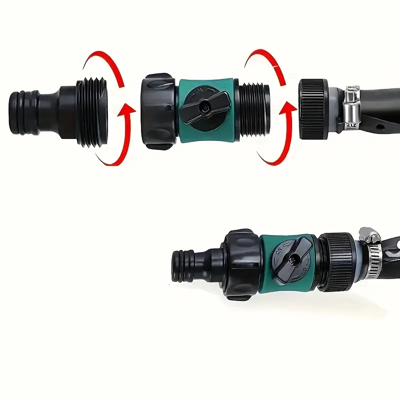 Universelles Trampolin-Sprinklersystem – Schwarzer PVC-Schlauch mit Sprühern für die Kühlung im Freien und das Spielen im Garten - Image 5
