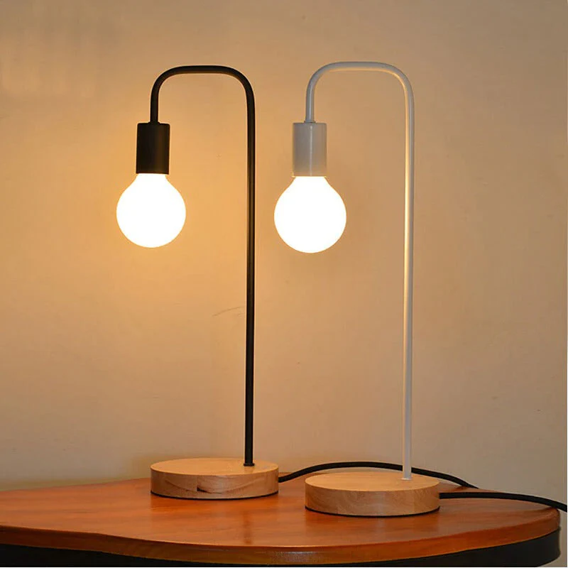 UrbanLume Industrielle Nachtlampe – Elegante Metall Tischlampe - Image 2