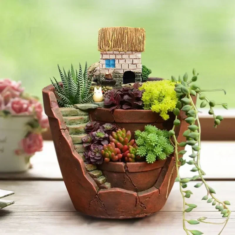 UrbanSprout Innenpflanzen-Topf – Eleganter Behälter für Sukkulenten und Kräuter - Image 3