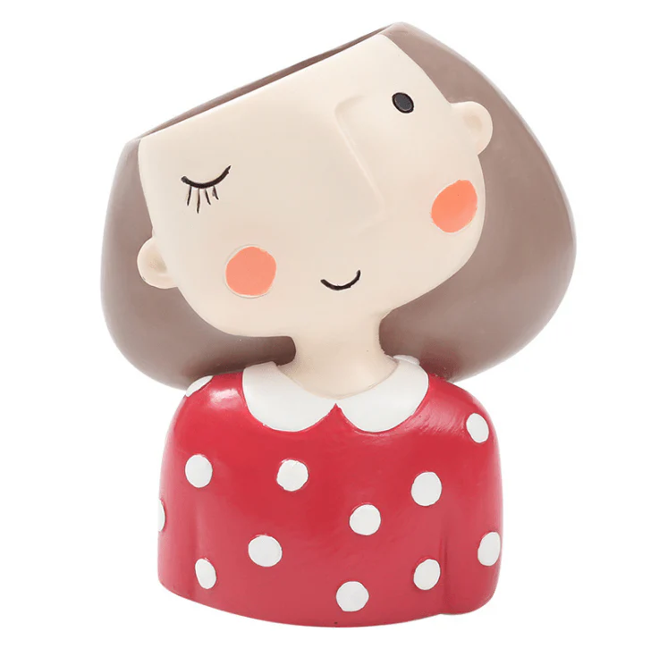 UrbanSprout Mini Resin Pflanzenset – Verspielte Sukkulentenbehälter - Image 5