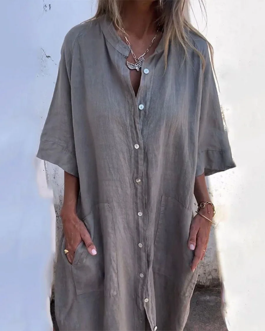 Valerie | Bohemian Shirt Dress - Image 8