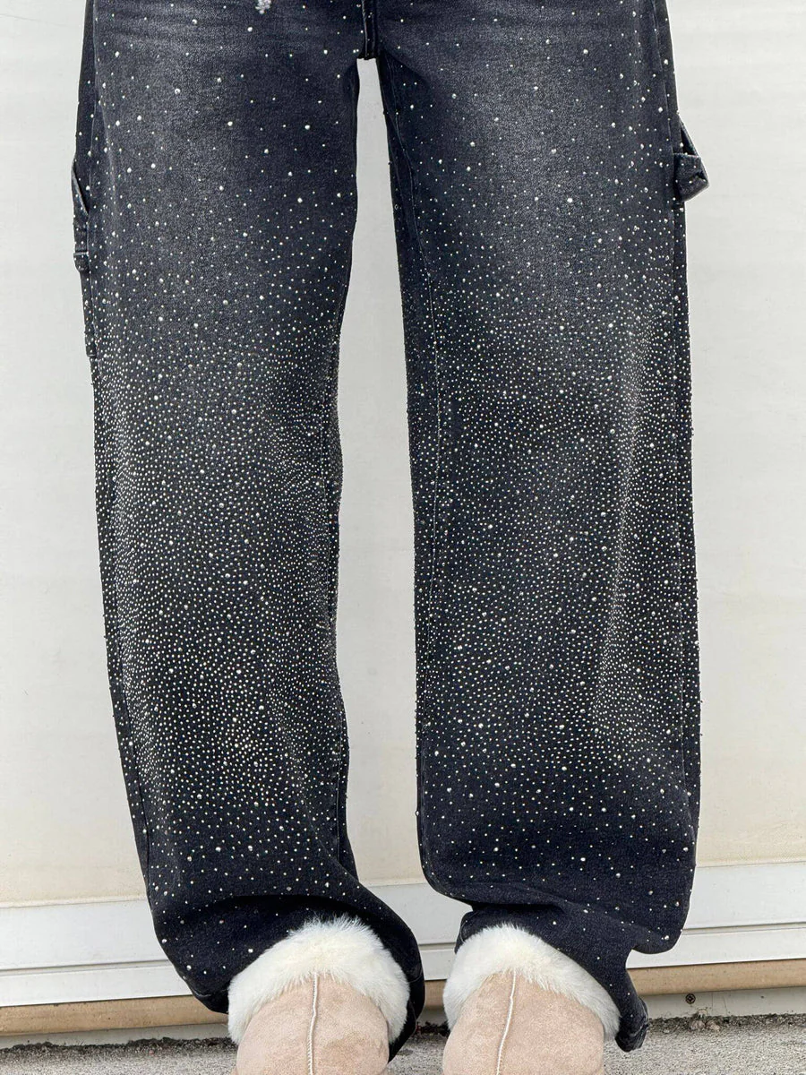 VALESKA - HOSEN MIT HOHER TAILLE UND WEITEM BEIN - Image 12