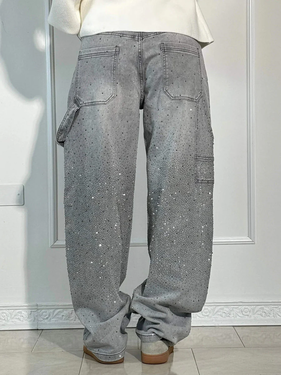 VALESKA - HOSEN MIT HOHER TAILLE UND WEITEM BEIN - Image 14