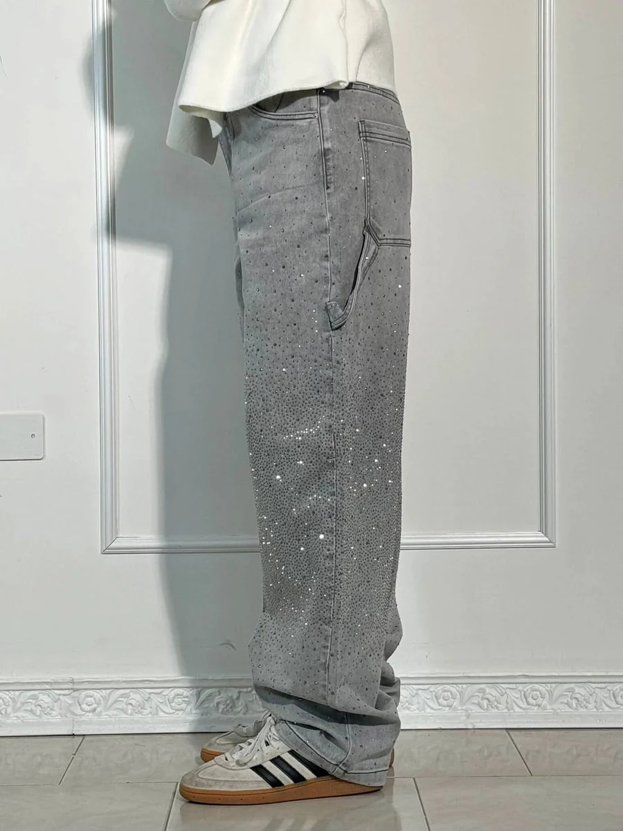 VALESKA - HOSEN MIT HOHER TAILLE UND WEITEM BEIN - Image 15