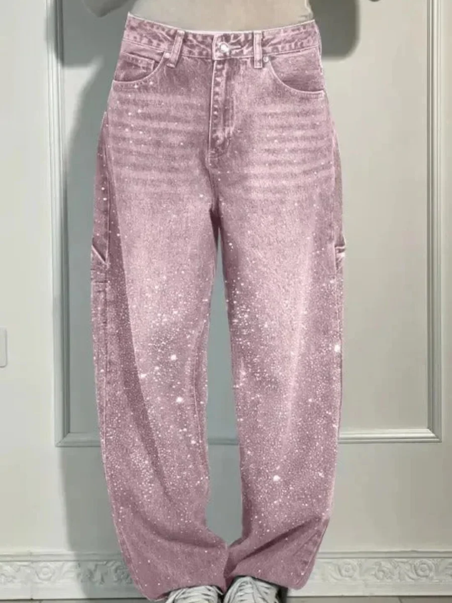 VALESKA - HOSEN MIT HOHER TAILLE UND WEITEM BEIN - Image 19