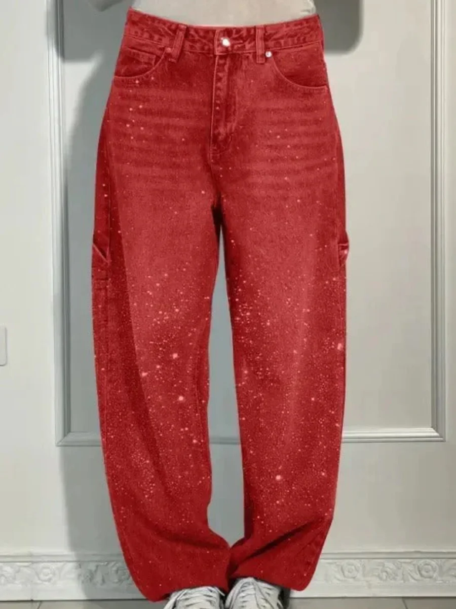 VALESKA - HOSEN MIT HOHER TAILLE UND WEITEM BEIN - Image 20
