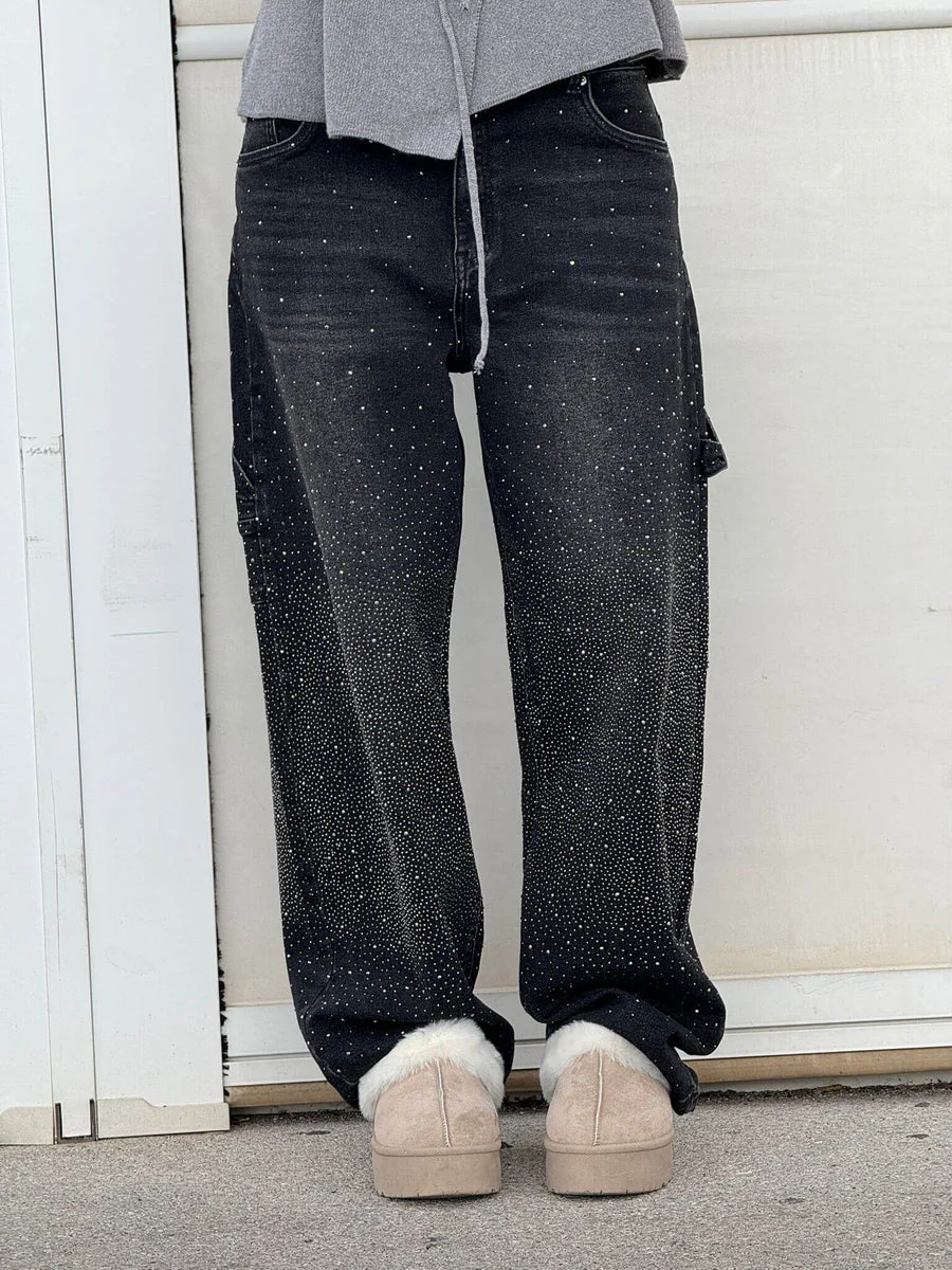 VALESKA - HOSEN MIT HOHER TAILLE UND WEITEM BEIN - Image 9