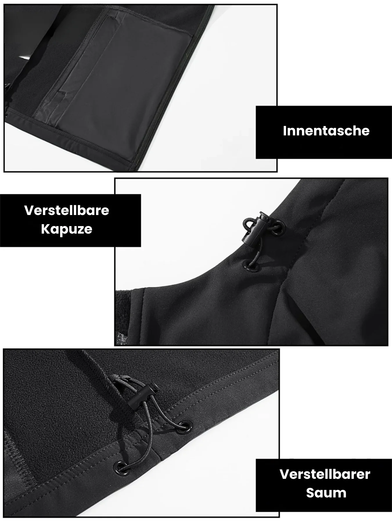 Valtoris | Wasserdichte Softshelljacke für Herren Outdoor - Image 2