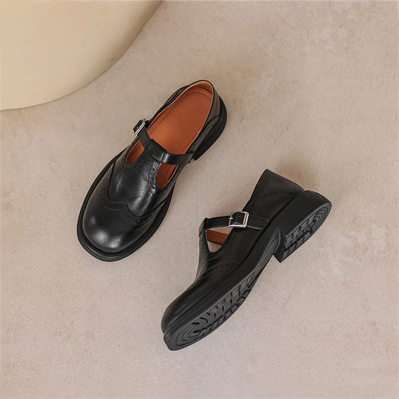 VELDA | Elegante Mary Janes aus Leder - Image 8