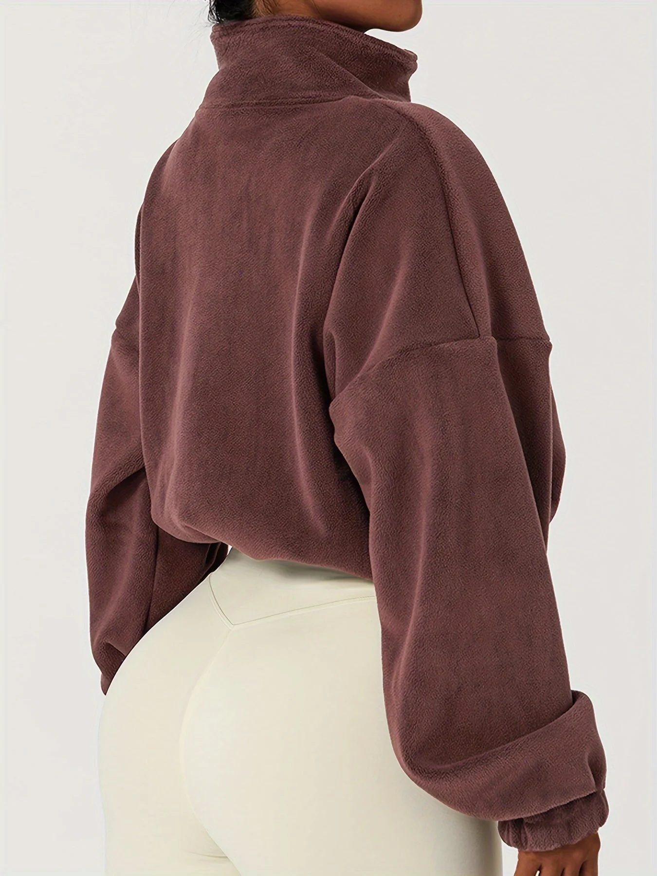Velexia | Fleece-Crop-Top - Image 2