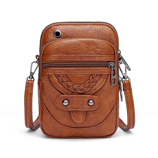 Vellana | Vintage Leder-Umhängetasche